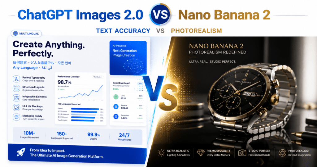 ChatGPT Images 2.0 vs Nano Banana 2