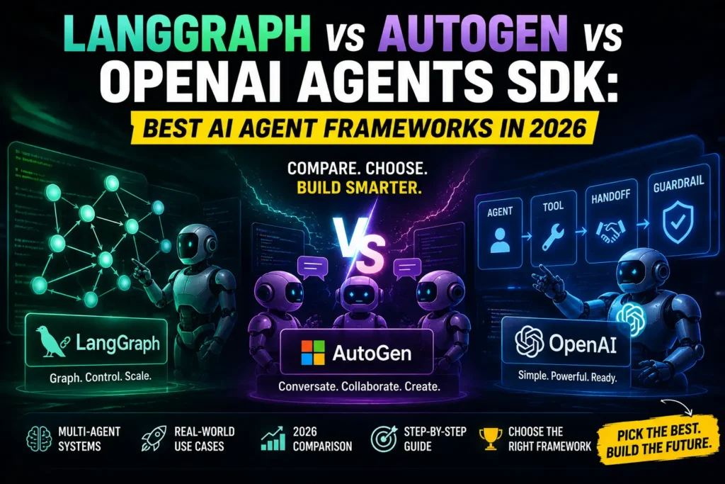 best AI agent frameworks 2026
