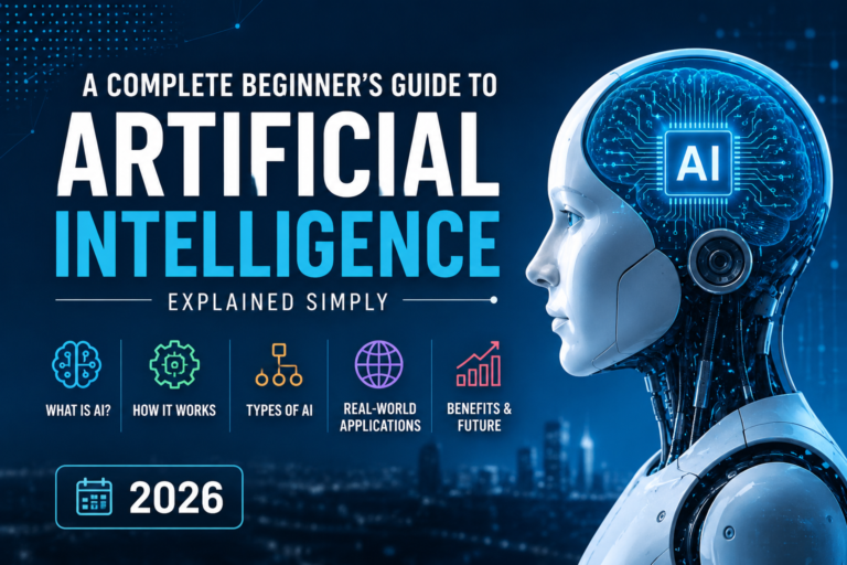 What Is Artificial Intelligence A Complete Beginner’s Guide (2026)