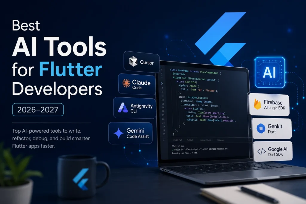 AI tools for Flutter developers 2026 coding assistant Dart