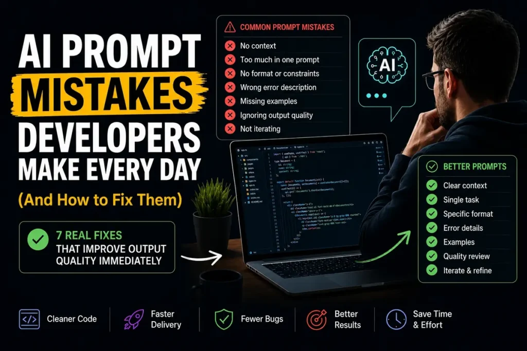 AI prompt mistakes